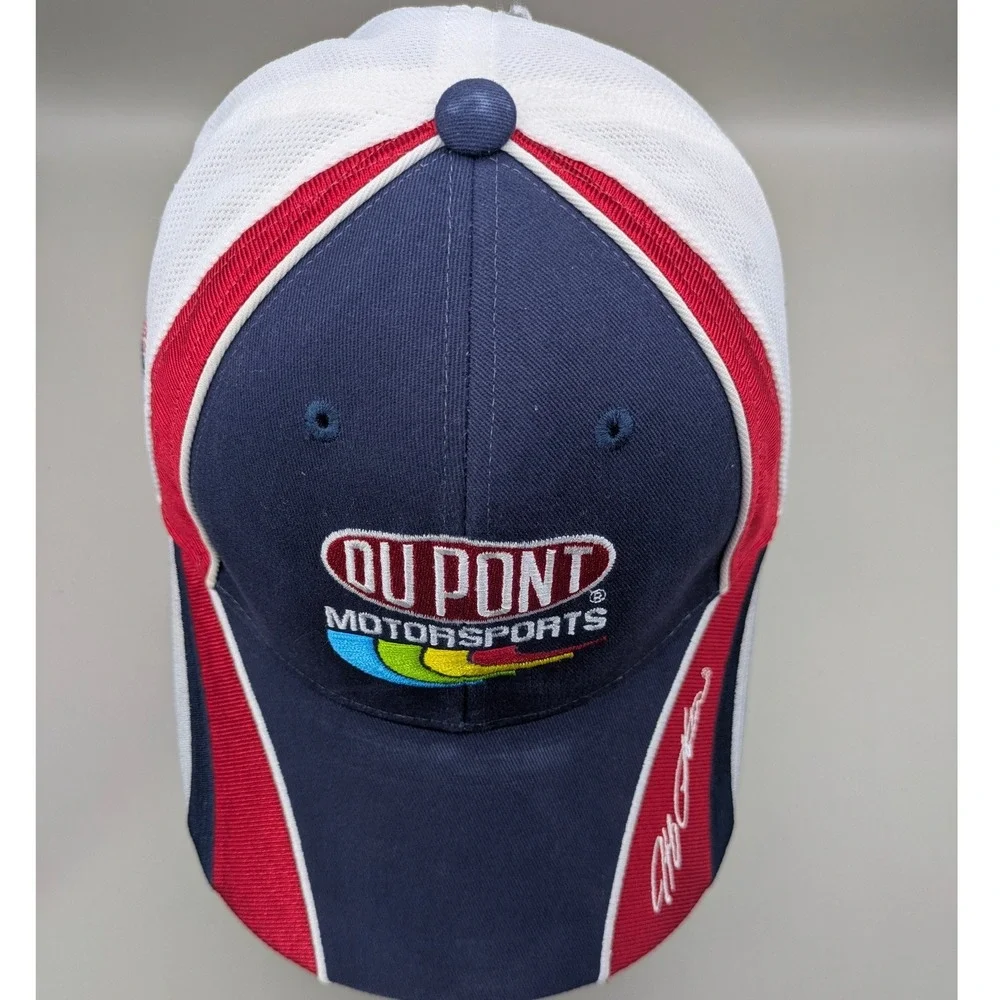 Chase Authentics‎ Jeff Gordon DuPont Motorsports NASCAR Hat Navy Blue Red 24